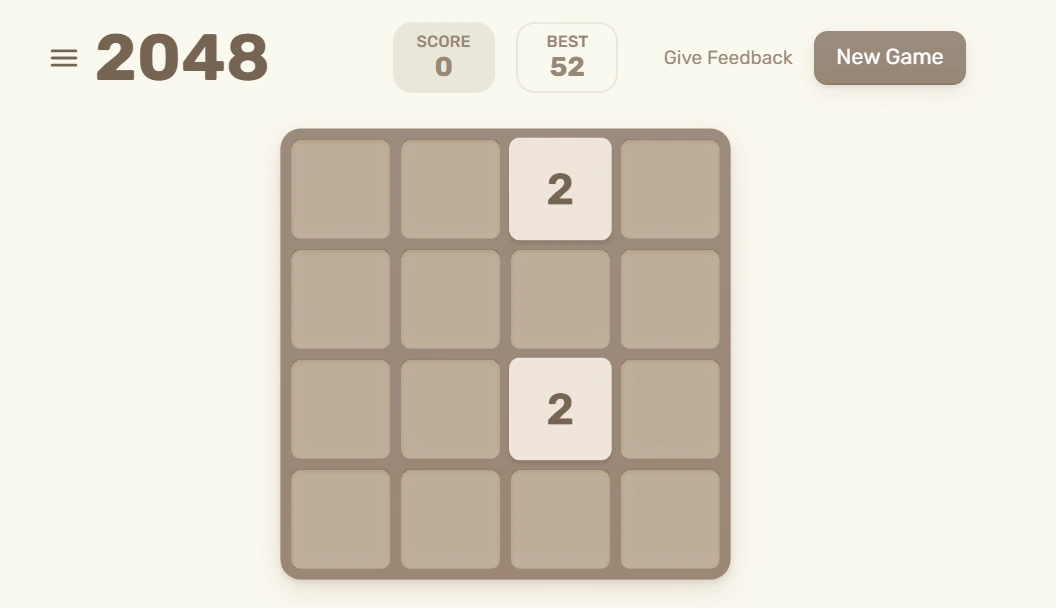 2048 Gameplay